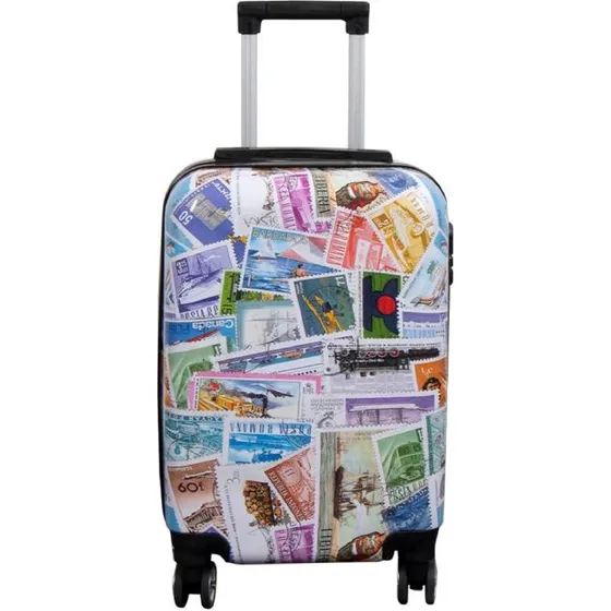 Frimærke Kabinekuffert - Hardcase Letvægt, 37 L, 2,4 kg