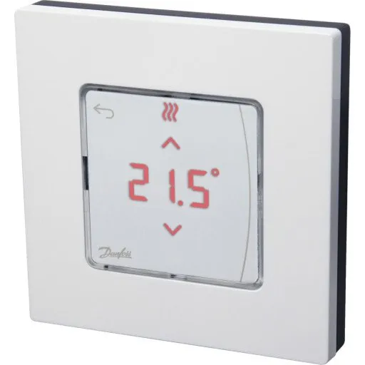 Danfoss Icon2 24V rumtermostat, hvid, til vægmontering