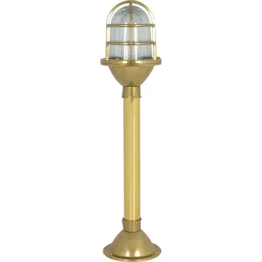 Andromeda 465 havelampe i støbt messing, 60 cm høj