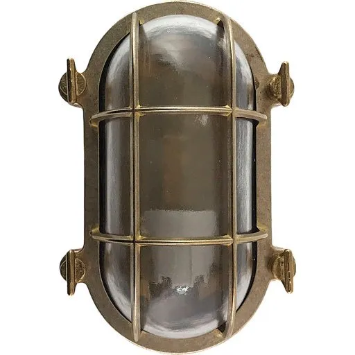 Andromeda 57T skotlampe i støbt messing