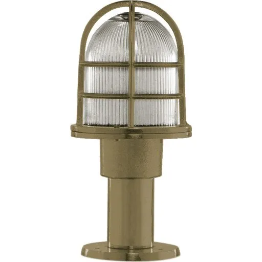 Andromeda 651 støbt messing bedlampe, 30 cm høj