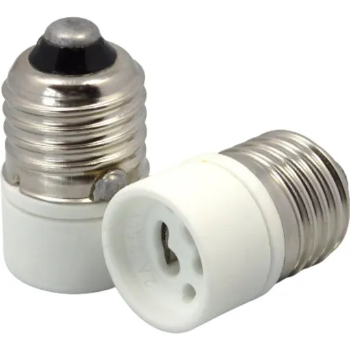 E27 til GU10 Fatningsomformer, 46 mm