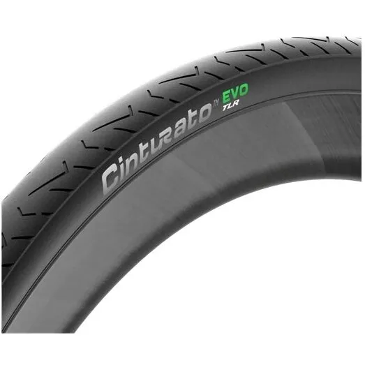 Pirelli Cinturato Velo EVO TLR 700x32c Sort/Grøn