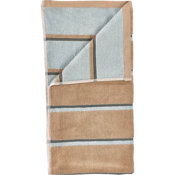Zone Denmark Sauna Håndklæde 50x100 cm, 100% Bomuld, Camel