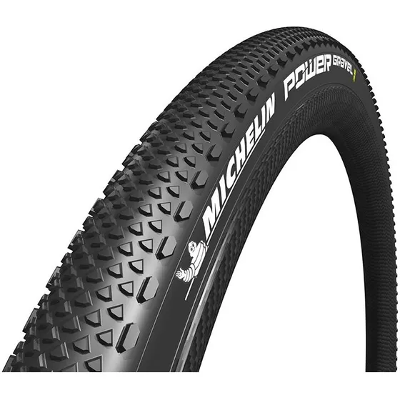 Michelin Power Gravel Bead2Bead X‑Miles 700x33 (33-622) Foldbart Sort
