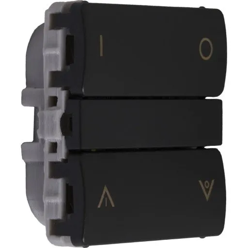 LK Fuga Zigbee Batteritryk, grå, op/ned