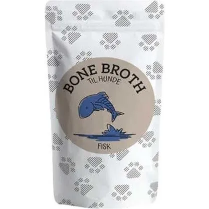 Bone Broth Fisk, 100 ml – Naturlig kollagenfremmer for hunde
