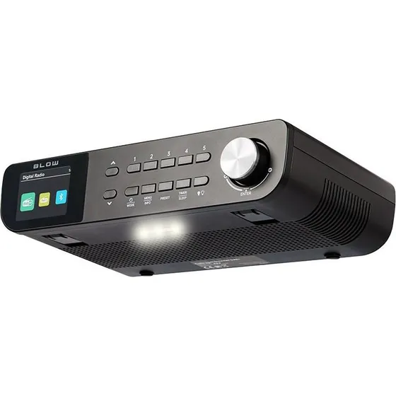 BLOW RK1 Køkkenradio FM/DAB+ Sort
