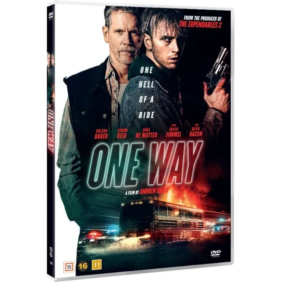 One Way - DVD - Action-krimi-thriller med Colson Baker