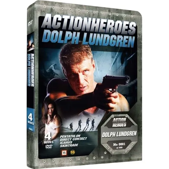 Dolph Lundgren: Action Heroes Steelbook (DVD)