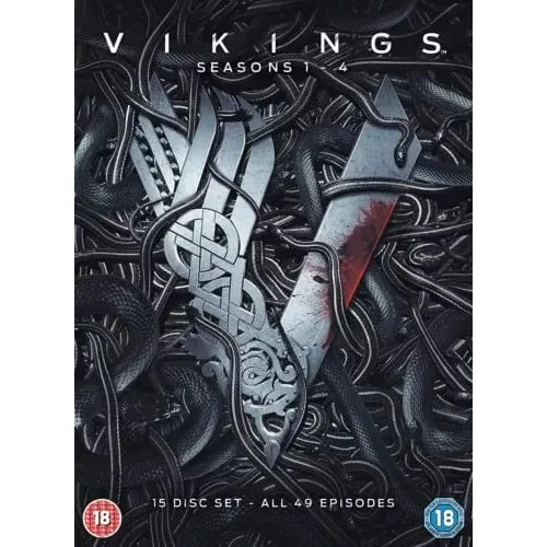 VIKINGS VALHALLAS WARRIORS 4 DVD Box Set