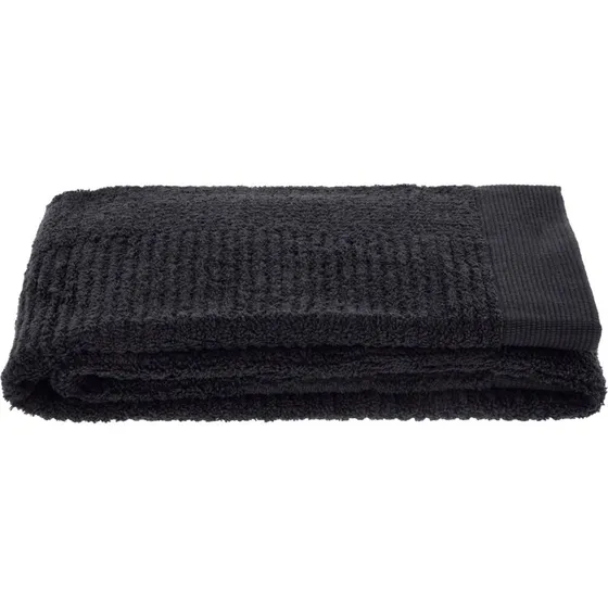 Zone Denmark Classic Badehåndklæde 70x140 cm, Sort