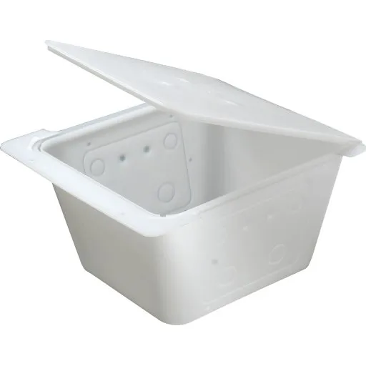 Safebox Mini med låg, 26x24x15 cm, grå
