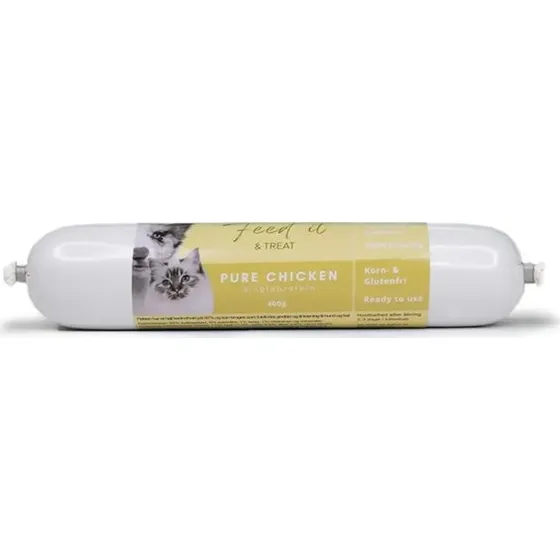 Feed´It og Treat Pure Chicken 400g
