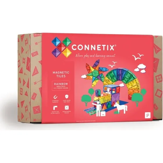 Connetix Rainbow Mega Pack 212 Dele (CT-R-00212-ME)