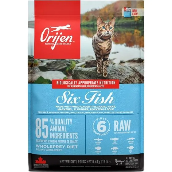 Orijen Cat Six Fish 5,4 kg