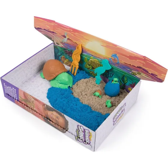 Kinetic Sand Project Planet Skildpaddestrand Sæt