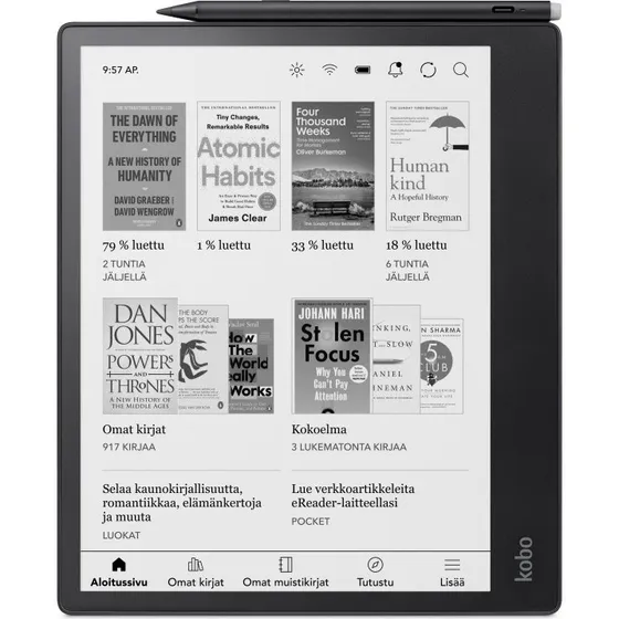 Kobo Elipsa 2E 10,3" 32 GB, sort