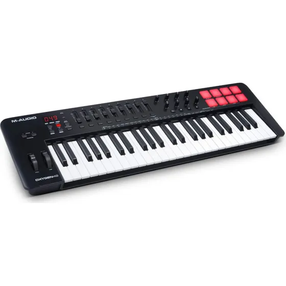 M-Audio Oxygen 49 (MKV) MIDI-tastatur 49 taster USB sort