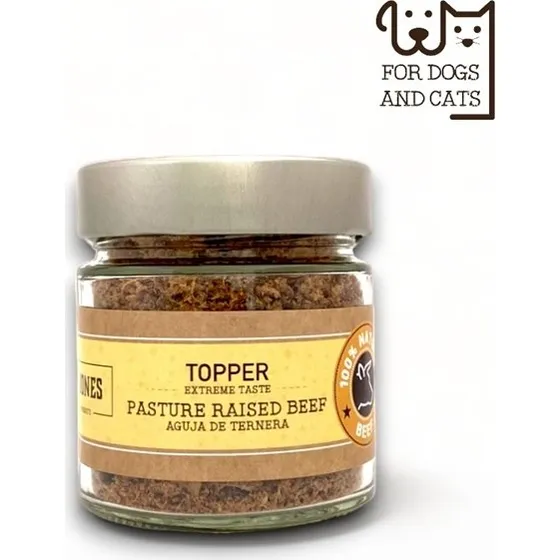 Mr. Bones Toppers Beef, 100g