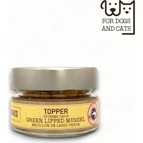 Mr. Bones Toppers Grønlæbet Musling, 100g