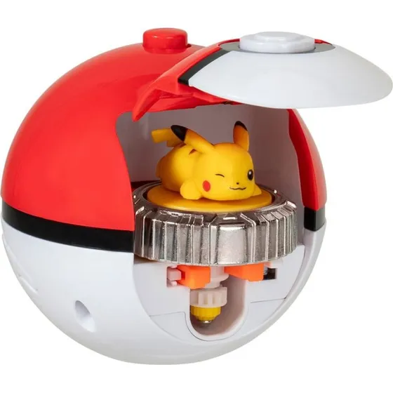 Pokémon PKW4398 Battle Spinner Pikachu med Pokéball – 4+ år