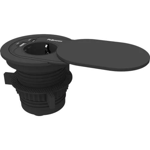 Fellowes Power Spot Type F med USB, sort
