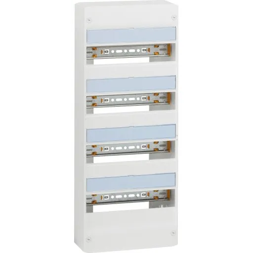 Legrand Drivia gruppetavle 4x13 moduler, hvid med jord