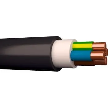 XPUJ-HF 3G1,5 Dca 100m, sort - Halogenfrit installationskabel