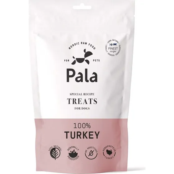 Pala 100% Turkey Treats, 100g