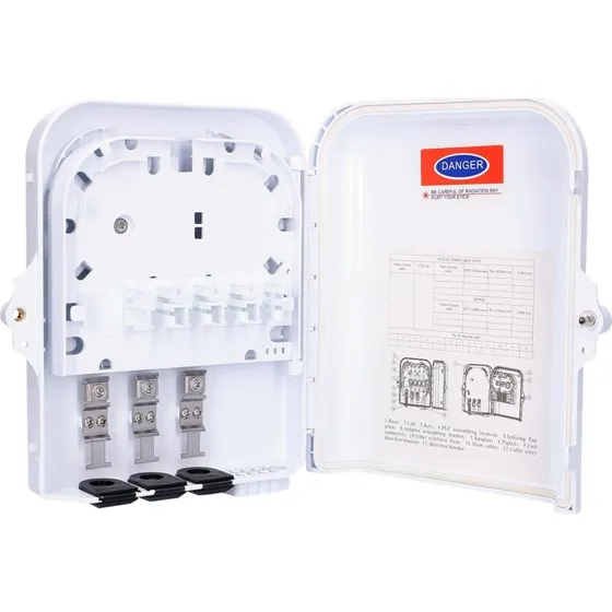 Extralink CAROL Hvid 8-kerners fiberoptisk distributionsboks