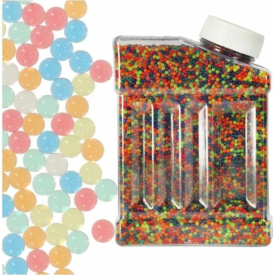 Hydrogelkugler 250 g, 50.000 stk., flerfarvede, 7–8 mm