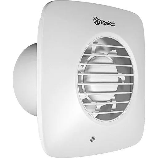 Xpelair Simply Silent DX100HTS 100 mm badventilator, hvid