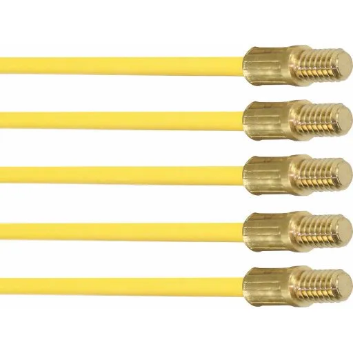 Super Rod søgestang, 5 stk, 1 m, gul