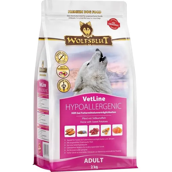 Wolfsblut VetLine Hypoallergenic Hest 2 kg