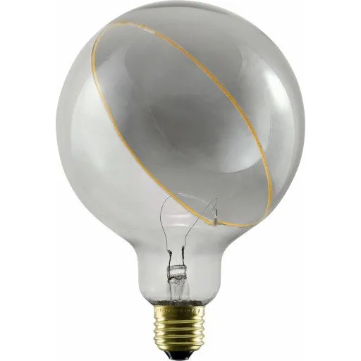 SLV Illusion E27 5W 2200K røgfarvet globepære