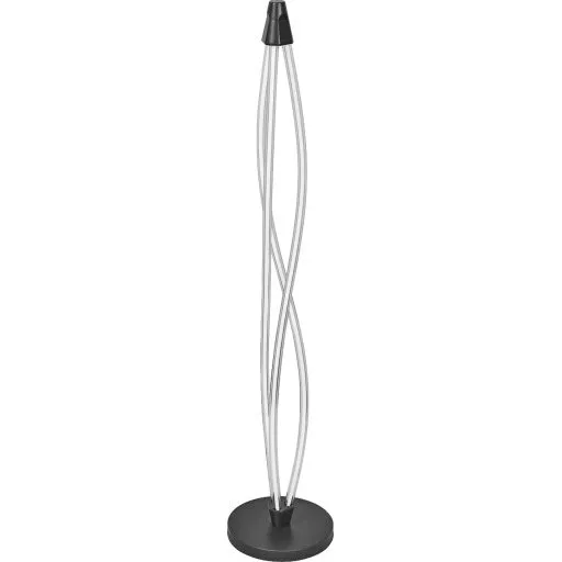Osram Decor Swirl gulvlampe i mørkegrå polycarbonat