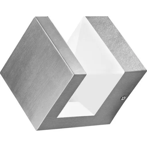 Osram Endura Style Pyramid væglampe i rustfrit stål