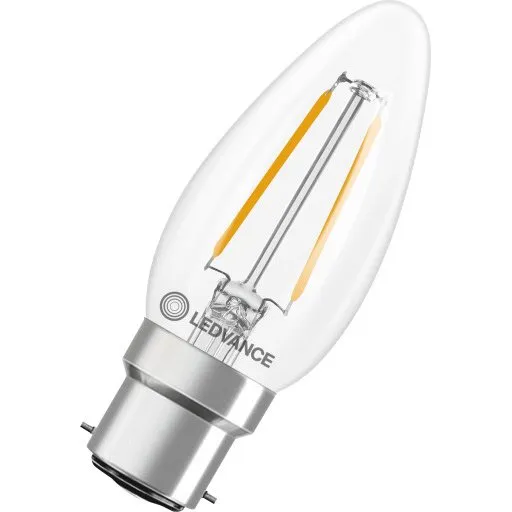 Ledvance B22D kertepære 1,8W 2700K