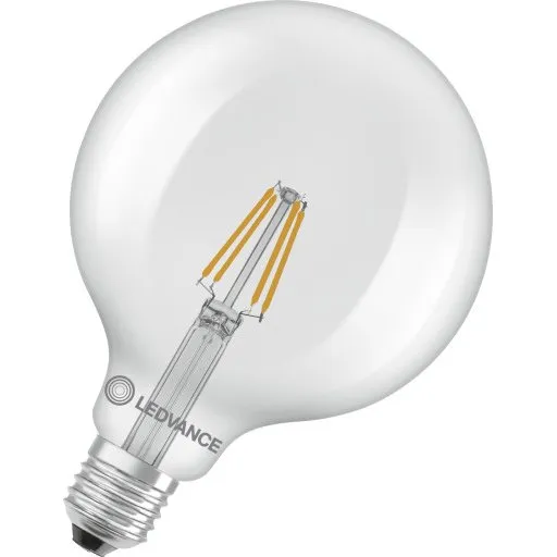 Ledvance E27 globepære 3,4W 2700K