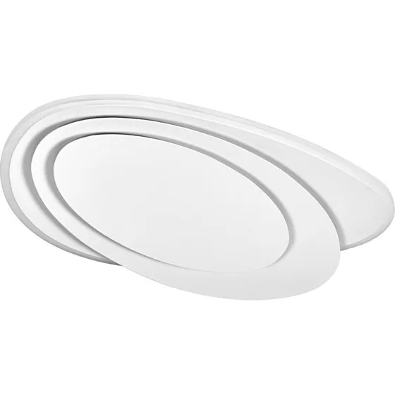 Osram Orbis Layers loftlampe i hvidt stål