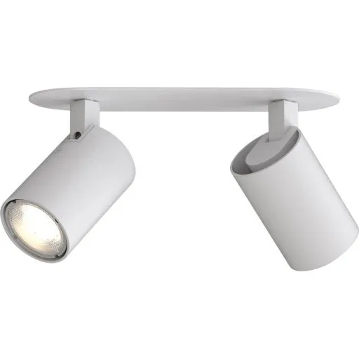 Astro Ascoli Twin spotlampe, 2 spots, hvid