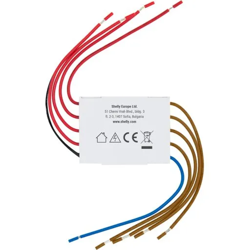 Shelly 4-Channel Decoupler 230V - AC til DC signalomformer