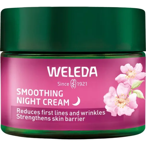 Weleda Smoothing Night Cream 40 ml, Vegansk