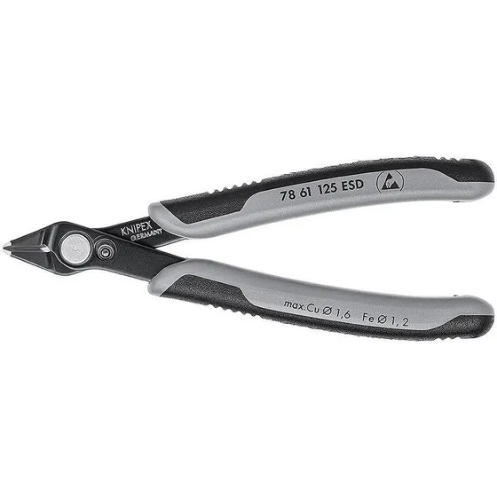 Knipex Electronic Super Knips® ESD 125 mm brun