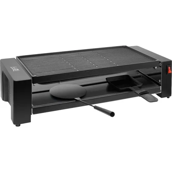 FRITEL Family PR 3195 Raclette/Grill 1,45 kW, sort