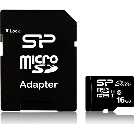 Silicon Power Elite MicroSDHC 16 GB, Class 10, UHS-I, 85 MB/s