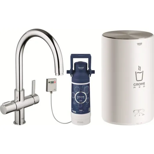 Grohe Red Nordic Duo M kogende vand, krom