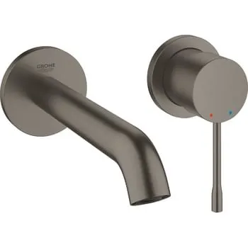 Grohe Essence2-huls håndvaskbatteri M-Size, børstet hard graphite
