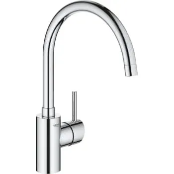 Grohe Concetto køkkenarmatur, krom, højt udløb, med svingtud